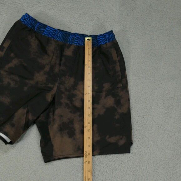 Stance Complex Hybrid Shorts Mens Medium Brown Tie-dye Performance - Picture 14 of 16